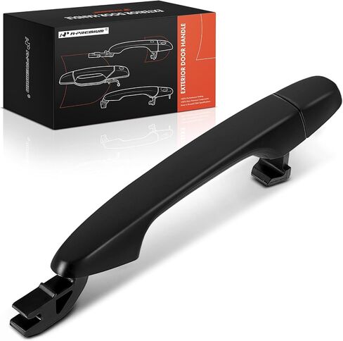A-Premium Rear Driver or Passenger Side Exterior Door Handle Compatible with Honda CR-V CRV 2012-2016, Civic 2012-2015, Primed Black, Replace# 72181-TR0-A11ZD, 72643-TR0-A11ZD in Saudi Arabia