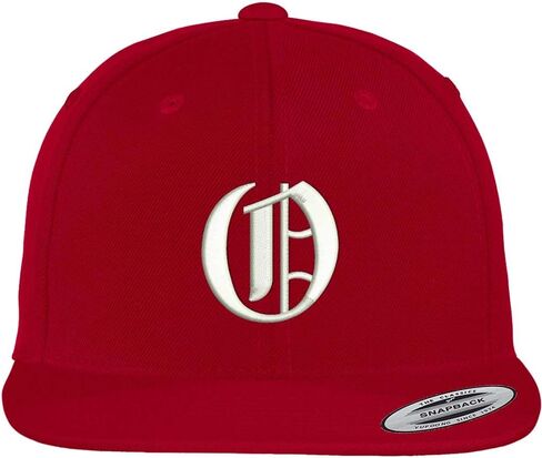 متجر الملابس العصرية Old English O قبعة Snapback مسطحة مطرزة in Kuwait