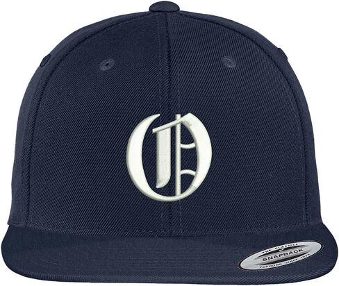 متجر الملابس العصرية Old English O قبعة Snapback مسطحة مطرزة in Kuwait