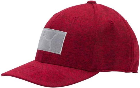 Puma Golf 2019 Men's Utility Patch Snapback Hat (Men's, Rhubarb, One Size) in Saudi Arabia