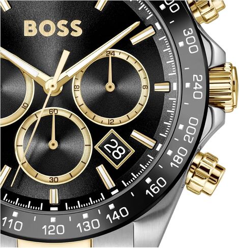 ساعة BOSS Hero 2.0 للرجال، سوار من الفولاذ المقاوم للصدأ 5B ساعة حديثة وأنيقة - هدية له 44 ملم in Saudi Arabia