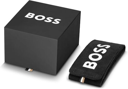 ساعة BOSS Hero 2.0 للرجال، سوار من الفولاذ المقاوم للصدأ 5B ساعة حديثة وأنيقة - هدية له 44 ملم in Saudi Arabia