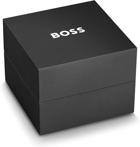 ساعة BOSS Hero 2.0 للرجال، سوار من الفولاذ المقاوم للصدأ 5B ساعة حديثة وأنيقة - هدية له 44 ملم in Saudi Arabia