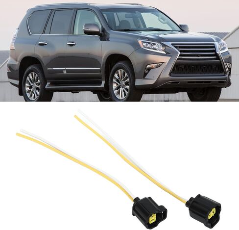 EVGATSAUTO 2 دبوس موصل مستشعر درجة حرارة الماء 90980-10737، 90980-11062 مادة ABS، مستشعر درجة حرارة سائل تبريد محرك السيارات، عبوتان in Kuwait