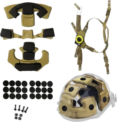 Tactical Helmet Padding Kit, Premium Interior Cushion System in Saudi Arabia