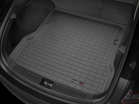WeatherTech Cargo Trunk Liner for Acadia, Traverse, Enclave - Behind 2nd Row w/Bumper Protector (401788SK) Black in Saudi Arabia