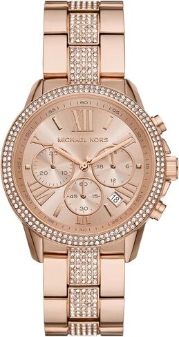 Michael Kors Brynn Women's Watch, Stainless Steel and Pavé Crystal Watch for Women in Saudi Arabia
