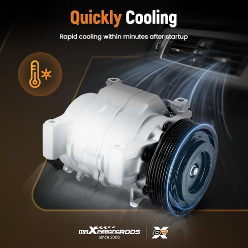 maXpeedingrods A/C AC Compressor & Clutch for Honda Accord 2.4L 2013 2014 2015 2016 2017 in Saudi Arabia