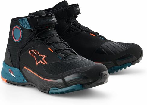 Alpinestars CR-X Drystar Riding Shoes (11) (BLACK/BLACK) in Saudi Arabia