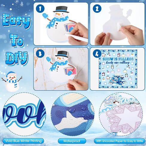 Honoson 55 PCS Spring Reading Bulletin Decorations القراءة عبارة in Saudi Arabia