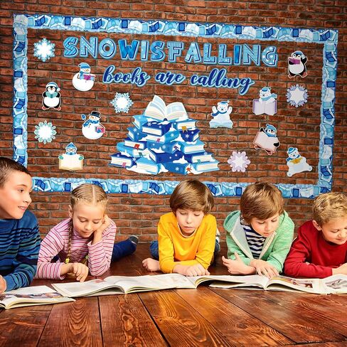 Honoson 55 PCS Spring Reading Bulletin Decorations القراءة عبارة in Saudi Arabia