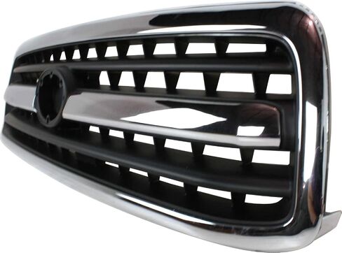 Garage-Pro Grille Assembly Compatible with 2000-2002 Toyota Tundra Chrome Shell with Painted Black Insert in Saudi Arabia