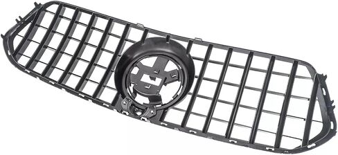 For 2020 2021 2022 2023 2024 2025 Mercedes Benz W167 GLE 300 350 400 450 580 SUV Coupe Black GT Style Front Bumper Grille Glossy Black in Saudi Arabia