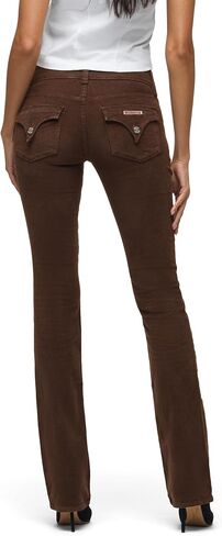 HUDSON Women's Beth Mid Rise Baby Bootcut Jean with Back Flap Pockets in Saudi Arabia