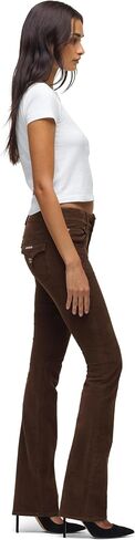 HUDSON Women's Beth Mid Rise Baby Bootcut Jean with Back Flap Pockets in Saudi Arabia