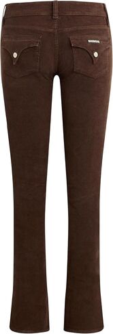 HUDSON Women's Beth Mid Rise Baby Bootcut Jean with Back Flap Pockets in Saudi Arabia