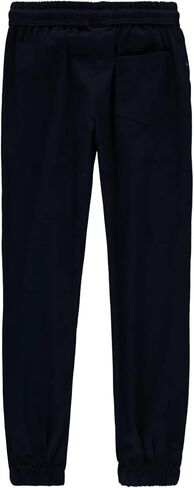 Mens Pull-On Twill Joggers with Elastic Waistband and Drawstring in Saudi Arabia