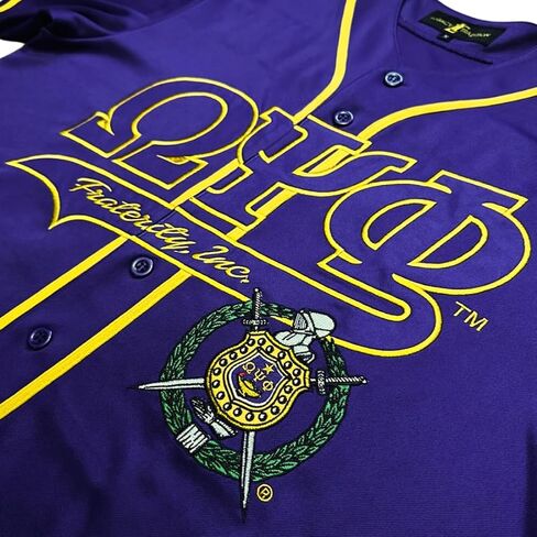 قميص بيسبول Legacy Tradition Omega Psi/Ψ Phi S1 [أرجواني] - ID#41971-139-207-0-0 in Saudi Arabia