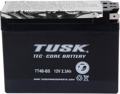 بطارية TUSK Tec-Core مع حمض TT4BBS لا تحتاج إلى صيانة لسوزوكي DR-Z 50 2019-2024 in Saudi Arabia