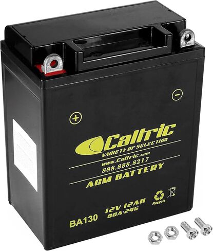 Caltric Agm Battery Compatible with Yamaha Yx600 Yx-600 Yx 600 Radian 600 1986 1987 1988 1989 1990 in Saudi Arabia