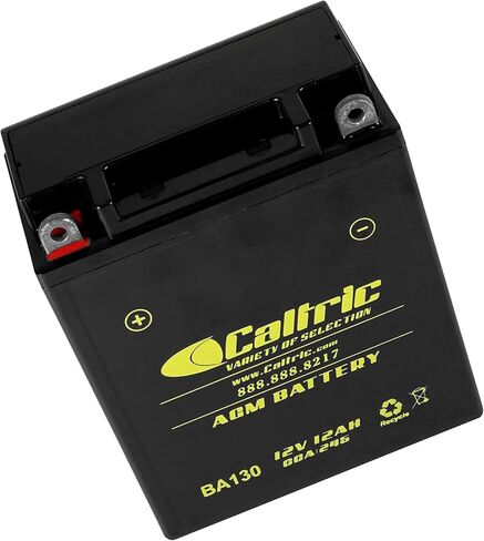 Caltric Agm Battery Compatible with Yamaha Yx600 Yx-600 Yx 600 Radian 600 1986 1987 1988 1989 1990 in Saudi Arabia