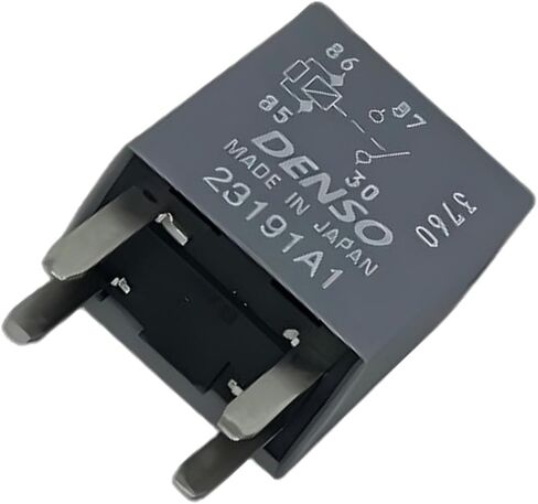 2PCS 13502752 (2752) 12V 30A 4-Pin Mini Micro Relay, Multi-Purpose SPST, ISO 280 — Compatible with Chevrolet/GMC/Cadillac/Buick/Pontiac/Saturn — Cooling Fan/Starter/A/C/Fuel Pump/Horn/Lights in Saudi Arabia
