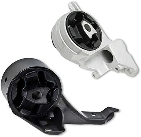 Compatible with 2004-2008 Chevrolet Malibu/Pontiac G6 / Saturn Aura 3.5L Front & Rear Transmission Mount Set 2 PCS : A5357, A5355 - K1833 in Saudi Arabia