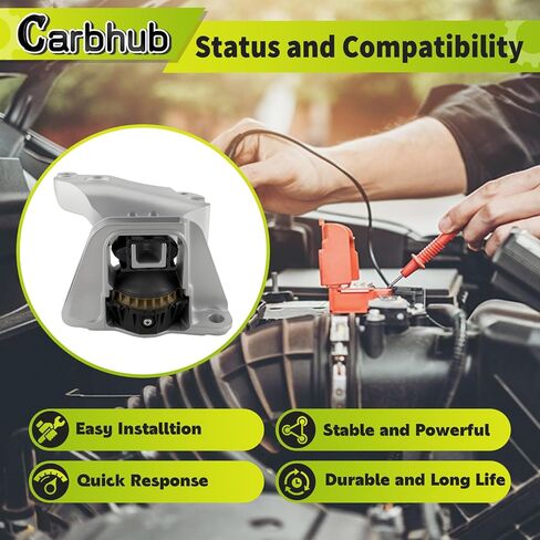 حامل المحرك الأيمن Carbhub متوافق مع Nissan Sentra 2020 2021 2022 2023 2024 استبدال 11210-6LB3A، 112106LB3A، 11210-6LB0C، 112106LB0C حامل المحرك in Saudi Arabia