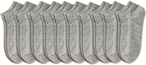 Short Socks Suitable for Men and Women, Lightweight and Breathable, Suitable for Outdoor Leisure (10 Pairs/20 Pairs) in Saudi Arabia
