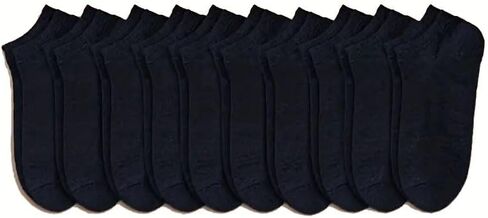 Short Socks Suitable for Men and Women, Lightweight and Breathable, Suitable for Outdoor Leisure (10 Pairs/20 Pairs) in Saudi Arabia
