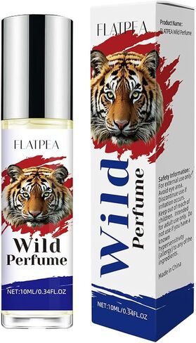 عطر رجالي مملوء بالفيرومون - عطر خشبي ومسك للجذب والثقة - كرة دوارة من الزيت العطري تدوم طويلاً - رائحة مناسبة للسفر 10 مل in Saudi Arabia