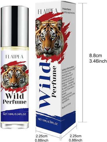 عطر رجالي مملوء بالفيرومون - عطر خشبي ومسك للجذب والثقة - كرة دوارة من الزيت العطري تدوم طويلاً - رائحة مناسبة للسفر 10 مل in Saudi Arabia