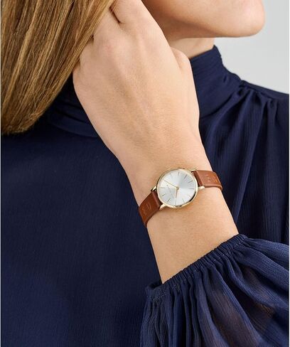 Ted Baker Ladies Tan Leather Strap Watch in Saudi Arabia