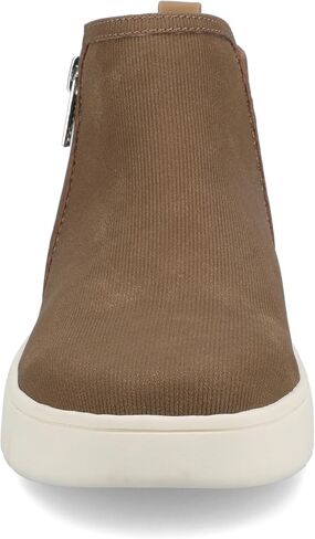 Journee Collection Women's Alita Zippered Ankle Sneaker Booties in Saudi Arabia