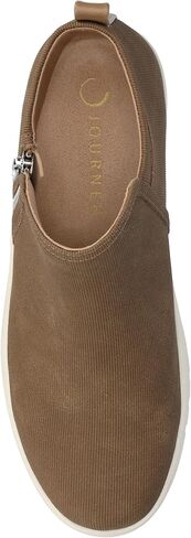 Journee Collection Women's Alita Zippered Ankle Sneaker Booties in Saudi Arabia