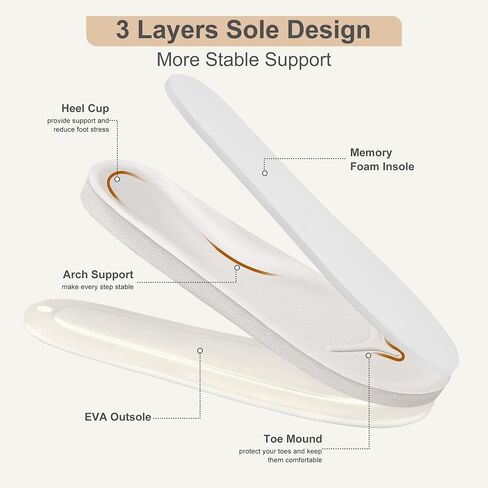 Slippers for Women House Bedroom Memory Foam Corduroy Crossbands Slide Home Shoes in Saudi Arabia