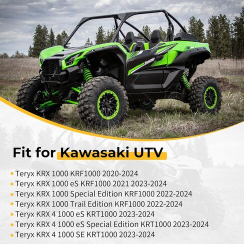 M MATI 4 قطعة وصلة كروية أمامية ثقيلة A-Arm لـ Kawasaki Teryx KRX 1000 2020-2024 Teryx KRX 4 1000 2023-2024 59266-0738 in Kuwait