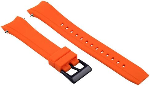 Ewatchparts Citizen Eco Drive Promaster Band متوافق مع Citizen BN0085-01E BJ2110 BJ2115-07 BJ2117-01 برتقالي in Saudi Arabia