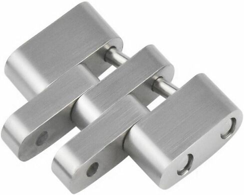 Ewatchparts 20mm Watch Link Compatible with Watch Band Breitling Crosswind Chrono 13055-5 Wider Link Shiny in Saudi Arabia