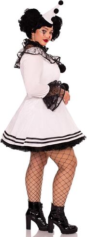 Leg Avenue Women's 3 PC Pierrot Sexy Clown Costume Plus Size Costumes for Women in Saudi Arabia