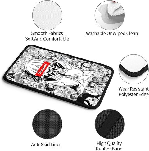 Anime Auto Center Console Cover Pad Car Armrest Seat Box Cover Cushion Universal for Most Vehicle SUV Truck Car Accessories Decor (2) in Saudi Arabia