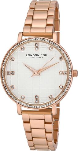 London Fog Women's Round Face 36mm Windsor Bracelet Watch (LF002) in Saudi Arabia