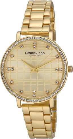 London Fog Women's Round Face 36mm Windsor Bracelet Watch (LF002) in Saudi Arabia