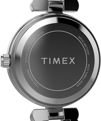 Timex Women's Dress Self-Adjustable Bracelet Watch - Two-Tone Bracelet Mother of Pearl Dial Two-Tone Case in Saudi Arabia
