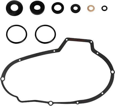 Primary Cover Gasket, Seal and O-Ring Kit for Sportster 883 1000 1100 1200 Roadster XLS XLH883 XLH1100 1978-1985 OEM#34955-75 in Saudi Arabia