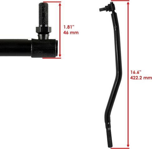 Caltric AM137993 AM134804 Right Tie Rod Assembly Compatible with John Deere Steering in Saudi Arabia