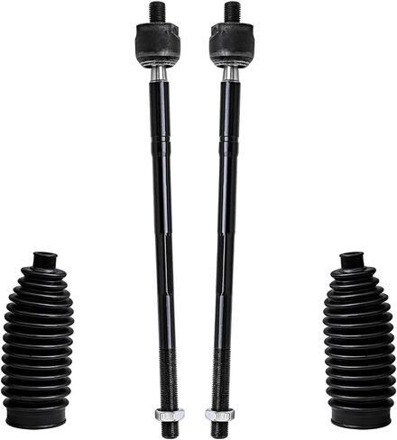 Detroit Axle - Front 10pc Suspension Kit for 98-03 Toyota Sienna, Inner & Outer Tie Rod Ends Sway Bars Lower Ball Joints Boots 1998 1999 2000 2001 2002 2003 Replacement in Saudi Arabia