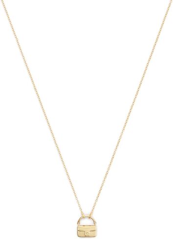 COACH Women's Signature Handbag Pendant Necklace in Saudi Arabia