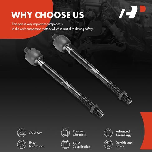 A-Premium 2 x Front Inner Tie Rod Ends, Compatible with Ford F-150 F150 2021-2024, Expedition 2022-2024 & Lincoln Navigator 2022-2024 in Saudi Arabia