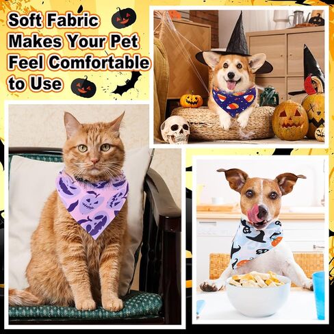 Reginary 72 Packs Summer Bandanas for Dog Bulk Fruit Dog Bandanas Pet Bandanas Hawaiian Triangle Scarf Bibs Dog Bibs Adjustable Dog Bandana for Pet Costume Accessories (Classic) in Saudi Arabia